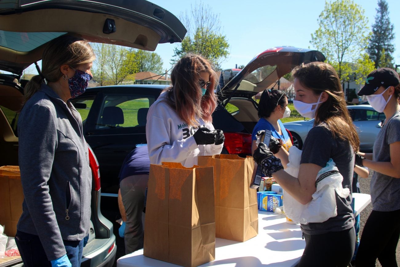 Lower Bucks Families Rally To Restock Food Pantry Catholic Charities Usa