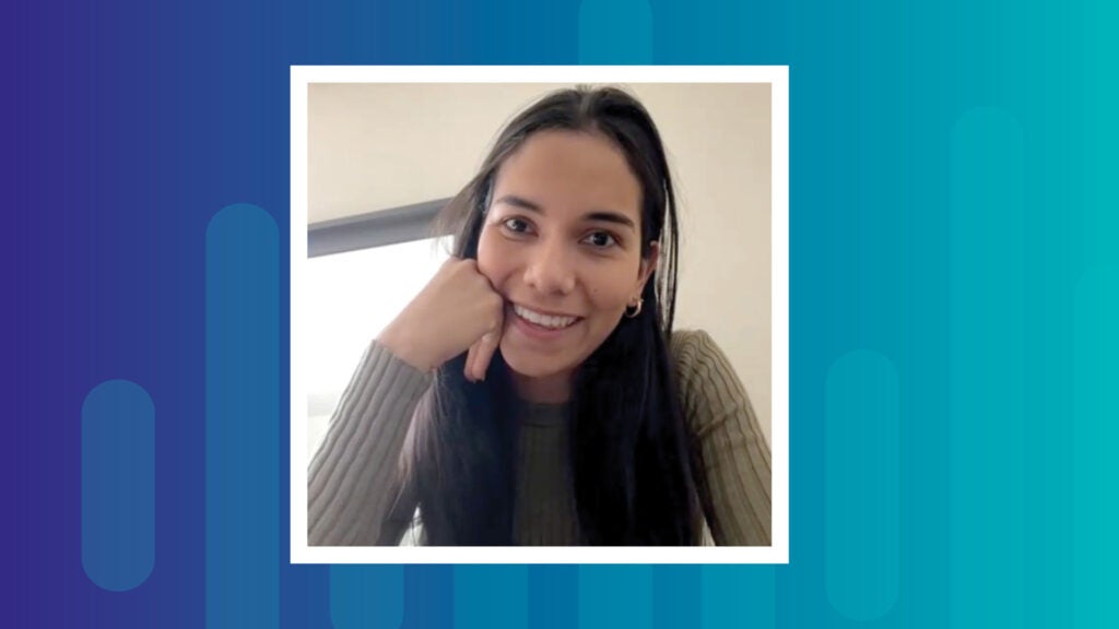 Headshot of Maria Camila Garzon, participant in the Catholic Charities Archdiocese of Washington bank sales representative training program.