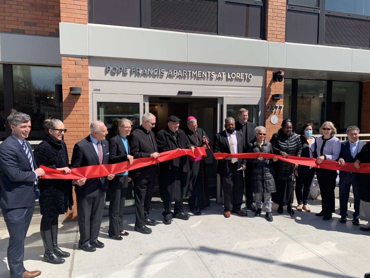 Catholic Charities Brooklyn and Queens dedicates the Pope Francis