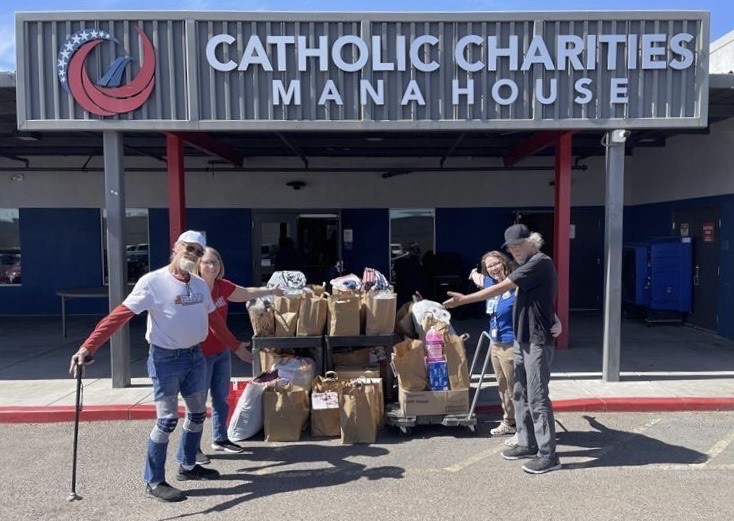 MANA House, a program of Catholic Charities Arizona, gratefully accepts cleaning and hygiene supplies, pillows, sheets, towels and underwear for residents.