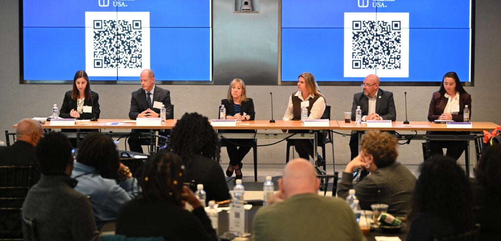 Panelists discuss legislative solutions at CCUSA's national summit on homelessness.